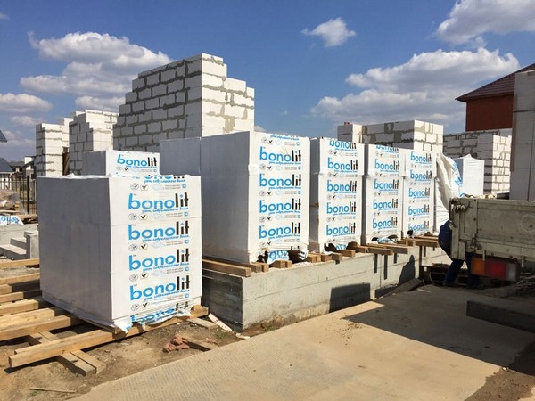 Газобетонные блоки Bonolit г. Малоярославец D500 B2,5 625х250х375