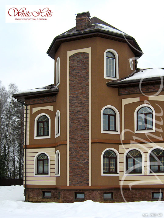 Облицовочный камень White Hills, Фьорд Лэнд, цвет 202-40