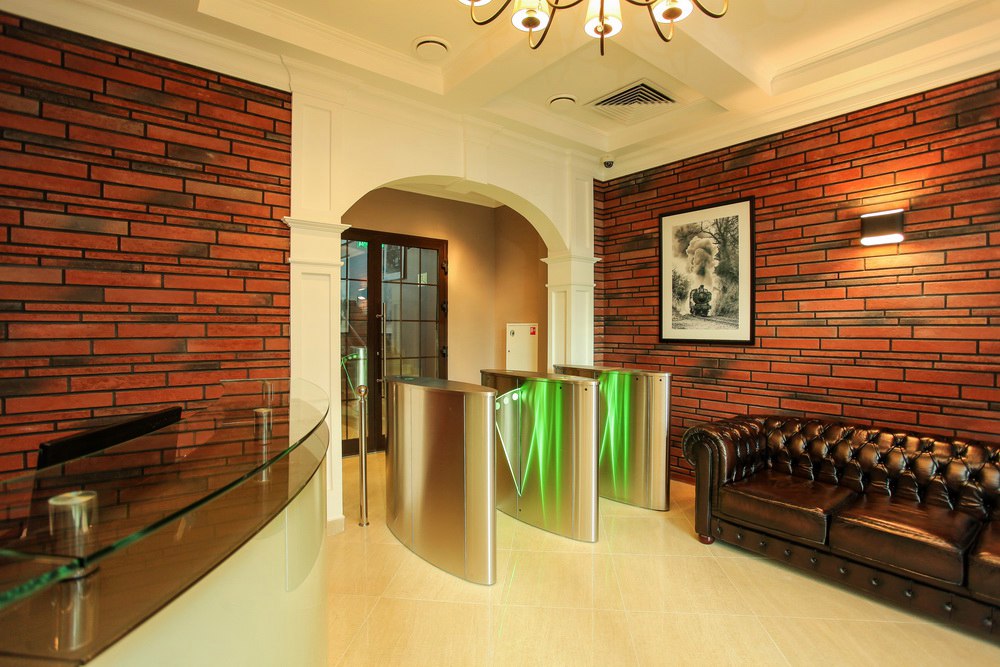 Клинкерная плитка Stroeher Zeitlos 353 eisenrost рельефная, 400*71*14 мм